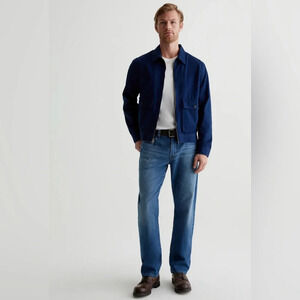 Adriano Goldschmeid The Protege Straight Fit Jeans Dark Wash Size W42 L32